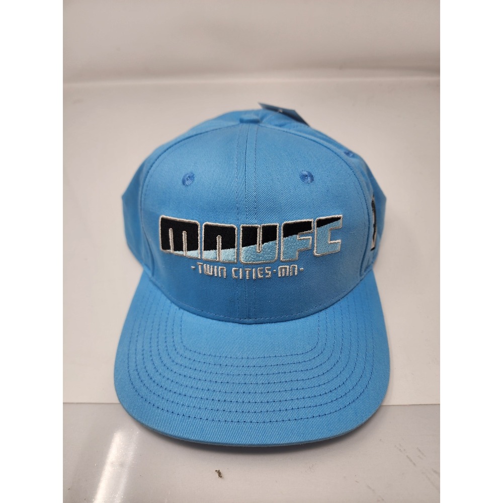 MLS Mens Minnesota United FC Hat Blue Cotton Athletic Soccer Size One Size